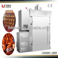 Fully automatic smoke house for sausage processing and meat processing